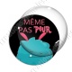 Image digitale - Même pas peur - Monstre turquoise 01