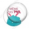 Image digitale - Même pas peur - Monstre turquoise 02