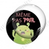 Image digitale - Même pas peur - Monstre vert 02