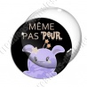 Image digitale - Même pas peur - Monstre violet 01