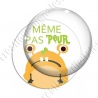 Image digitale - Même pas peur - Monstre orange 02