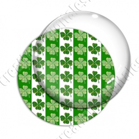 Image digitale - Trèfle 4 feuilles - Fond 02