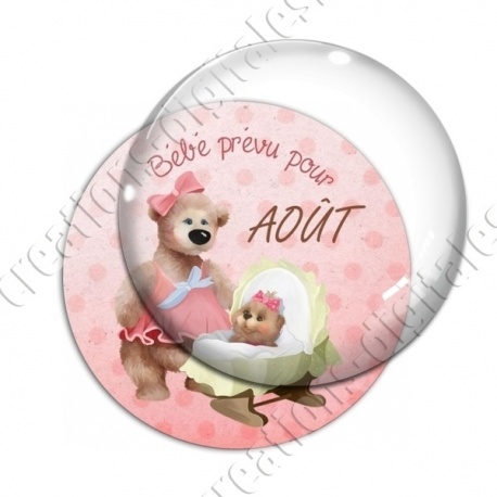 Image digitale - Bébé fille - Aout