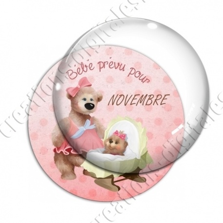 Image digitale - Bébé fille - Novembre