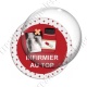 Image digitale - Infirmier au top 02 - fond croix rouge