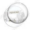 Image digitale - Joyeux noël - fond hivernal 03