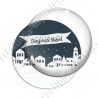 Image digitale - Joyeux noël - fond hivernal 05