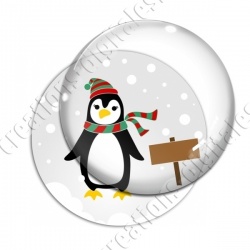 Image digitale - Joyeux noël - Pinguoin