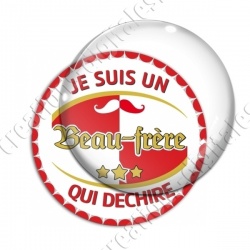 Image digitale - Je suis un beau frère qui déchire - capsule