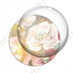 Image digitale - Fond fleurs pastel 01