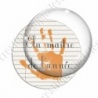 Image digitale - Elu maître - Main orange-  ligne noire
