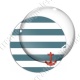 Image digitale - marinière et ancre rouge