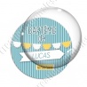 Image digitale - Baptême de - Fond ligne bleu