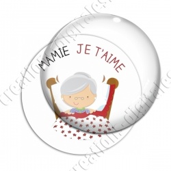 Image digitale - Mamie je t'aime