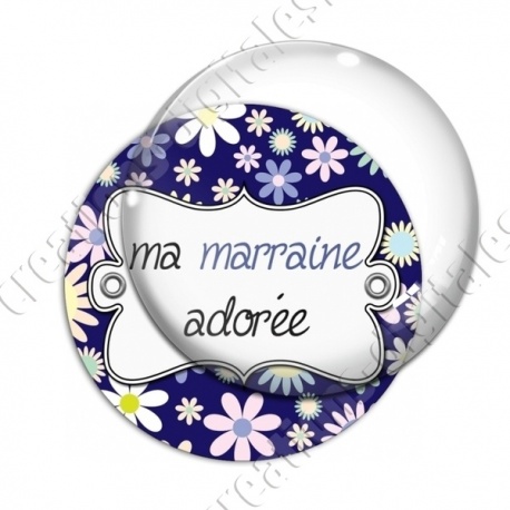 Image digitale - Ma marraine adorée