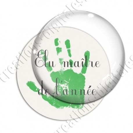 Image digitale - Elu maître - Main verte