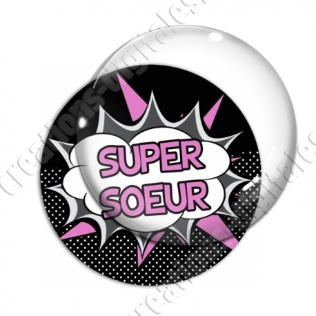Image digitale - Comics - Super soeur- Rose