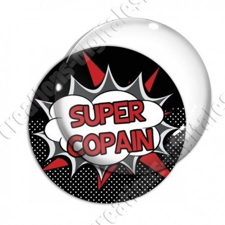 Image digitale - Comics - Super copain- Rouge