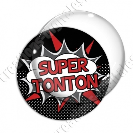 Image digitale - Comics - Super tonton- Rouge