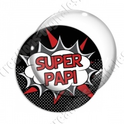 Image digitale - Comics - Super papi- Rouge