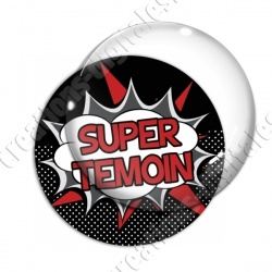 Image digitale - Comics - Super témoin- Rouge