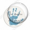 Image digitale - Elu maître - Main bleue