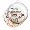 Image digitale - Merci maîtresse - Lettres et écolier