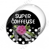 Image digitale - Super coiffeuse fleur rose 02