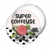 Image digitale - Super coiffeuse fleur rouge 02