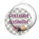 Image digitale - Meilleure cuisinière - fond gris