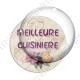 Image digitale - Meilleure cuisinière - fond vintage