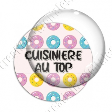Image digitale - Donuts - Cuisinière au top