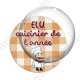 Image digitale - Elu cuisinier - Fond orange