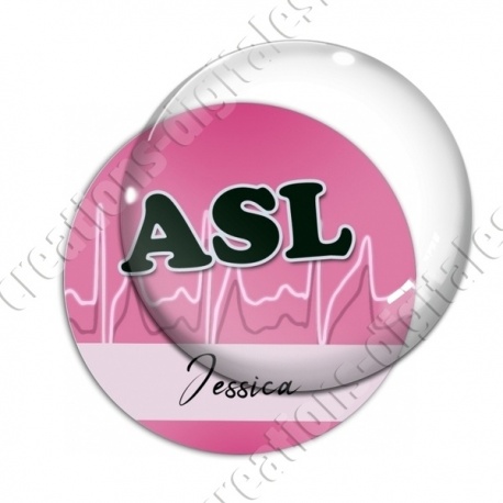 Image digitale - ASL - Fond ligne électro