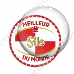 Image digitale - Meilleur fils du monde - Capsule