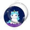 Image digitale - Licorne assise