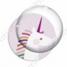 Image digitale - Licorne crin multicolor
