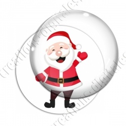 Image digitale - Père noël heureux 02