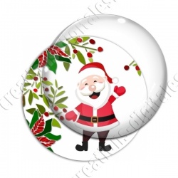 Image digitale - Père noël heureux 03