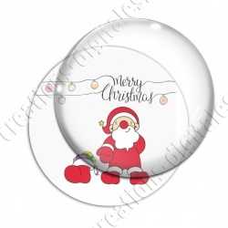 Image digitale - Merry christmas Père Noël