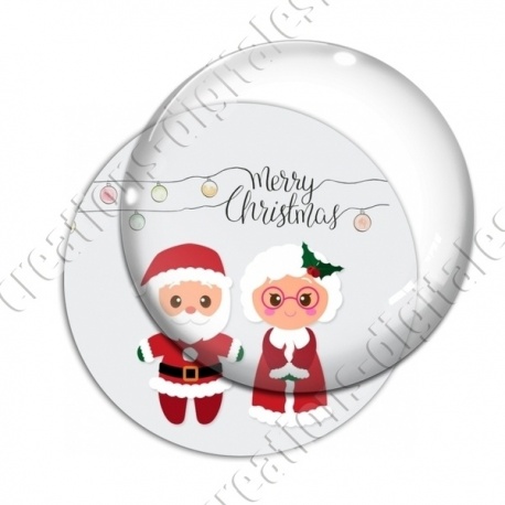 Image digitale - Merry christmas couple Noël