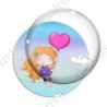 Image digitale - Fille au ballon