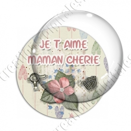 Image digitale - Je t'aime maman chérie