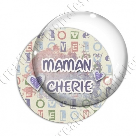 Image digitale - Maman chérie - coeurs2