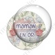 Image digitale - Maman en or - fleurs2