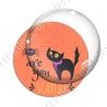 Image digitale - Halloween - Chat scared