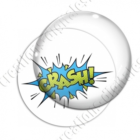 Image digitale - Comics - Crash blanc