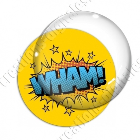 Image digitale - Comics - wham jaune