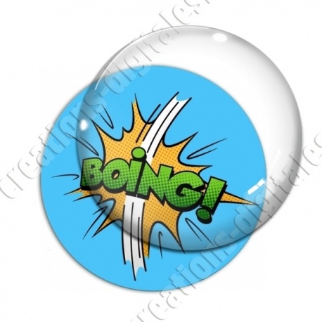 Image digitale - Comics - boing bleu
