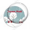 Image digitale - Joyeux Noël bleu 2021